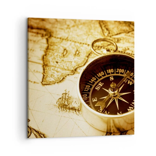 Quadro em tela - Oriente ou Ocidente? - 50x50 cm