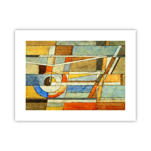 Pôster - Cubismo em construção - 40x30 cm