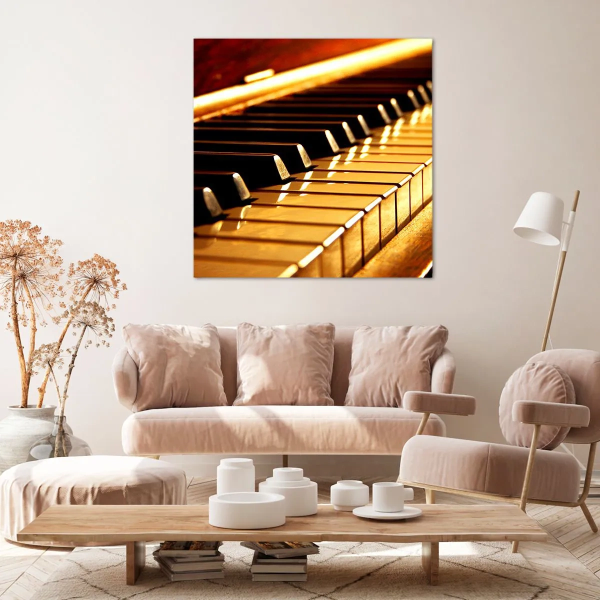 Quadro em tela - Infinitas possibilidades - 70x70 cm