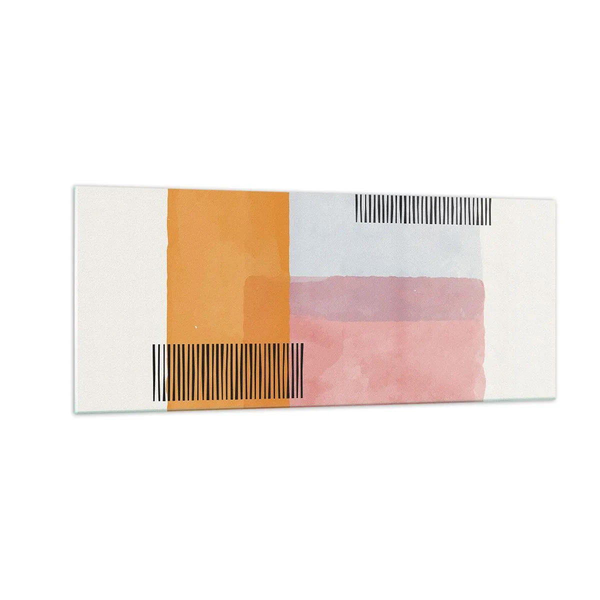 Quadro em vidro - De canto a canto - 100x40 cm