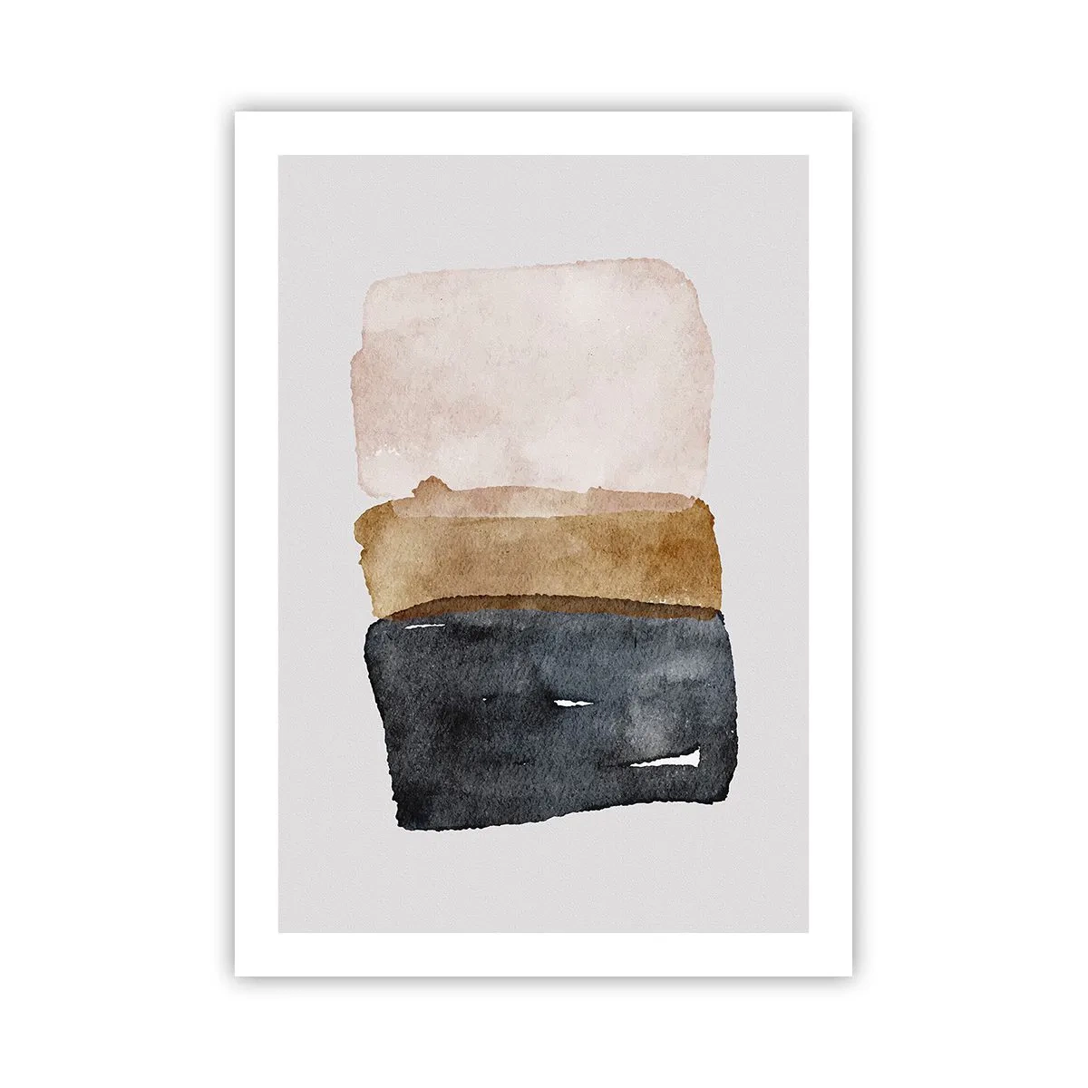 Pôster - Composição das cores da terra - 50x70 cm