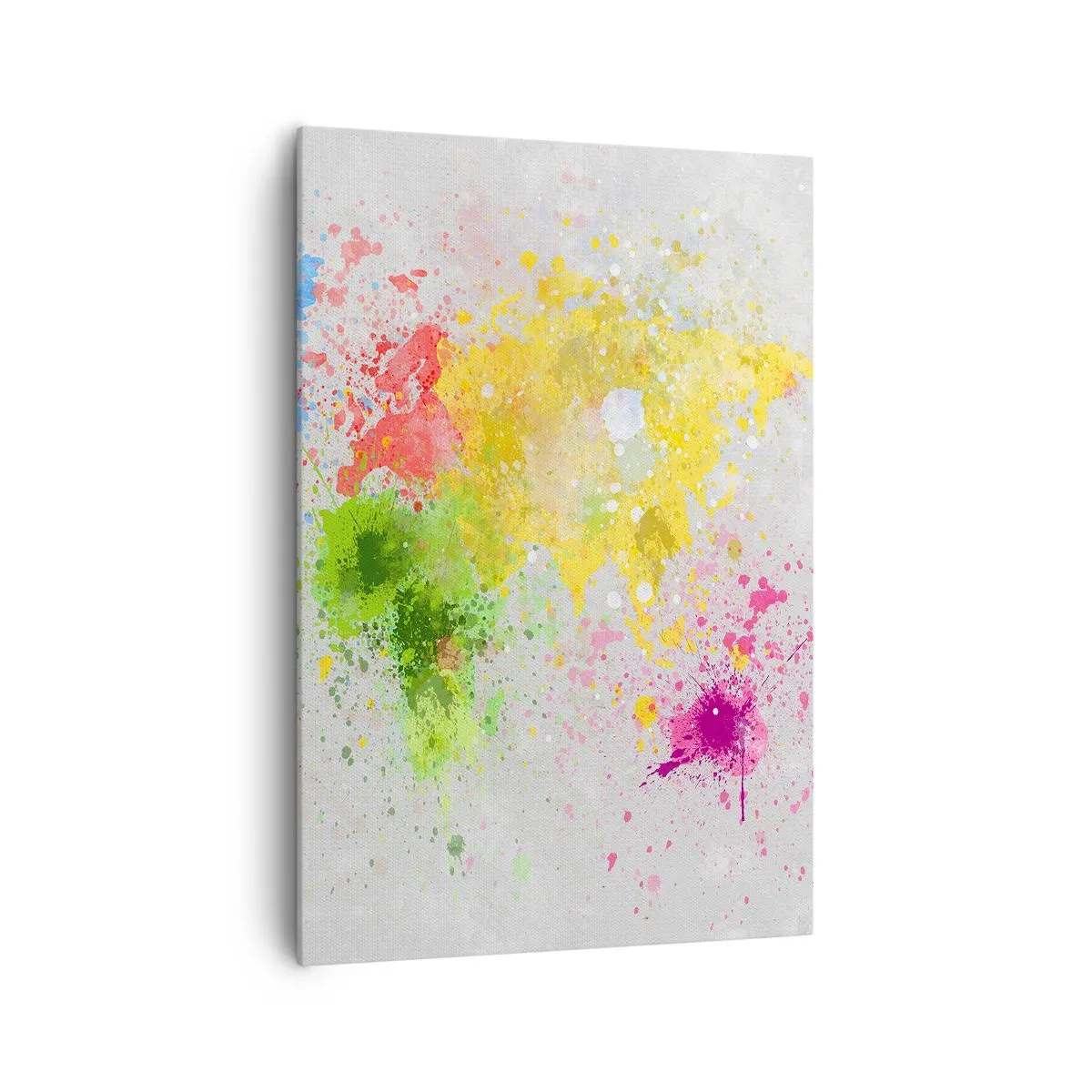 Quadro em tela - Todas as cores do mundo - 70x100 cm