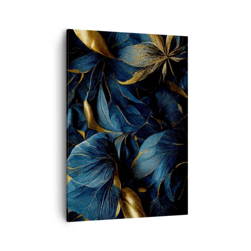 Quadro em tela - Forrado com ouro - 50x70 cm