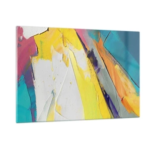 Quadro em vidro - Anatomia da luz - 120x80 cm