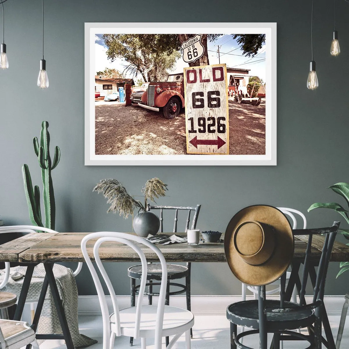 Pôster em moldura branca - A lenda de uma província americana - 100x70 cm