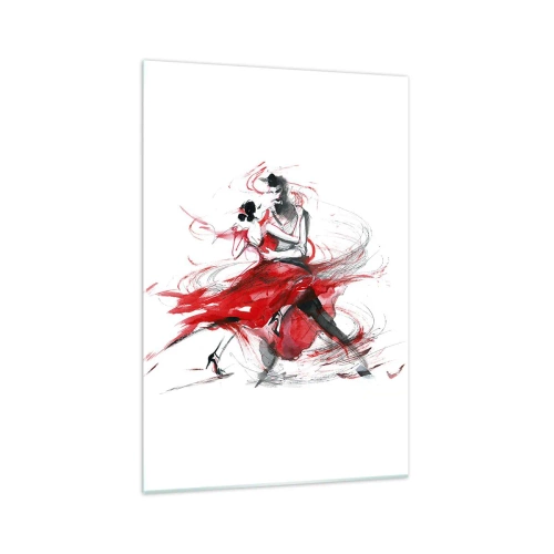 Quadro em vidro - Tango - o ritmo da paixão - 70x100 cm
