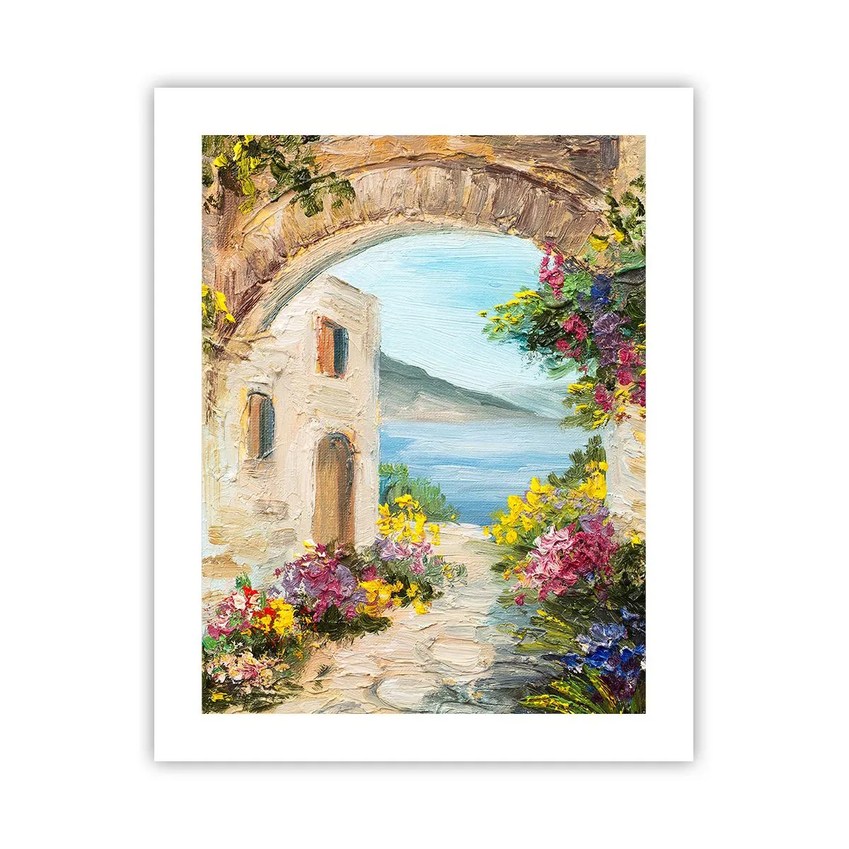 Pôster - O encanto da província costeira - 40x50 cm
