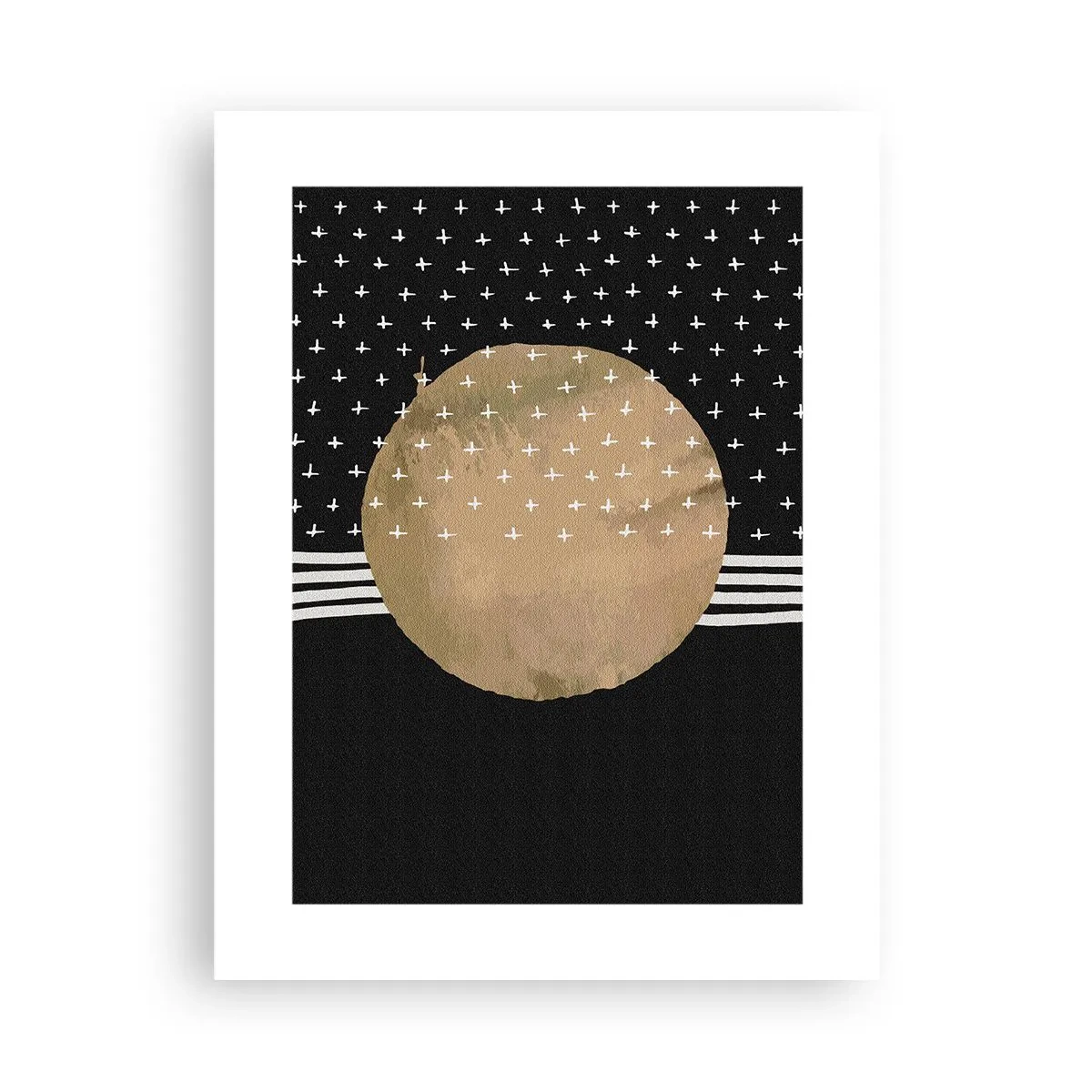 Pôster - Composição: bandeira da galáxia - 30x40 cm