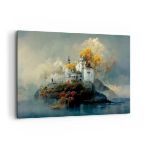 Quadro em tela - O começo de uma história romântica - 120x80 cm
