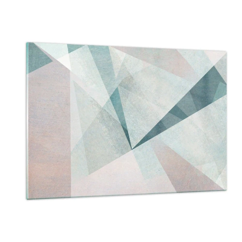 Quadro em vidro - Calmo, embora dinâmico - 120x80 cm