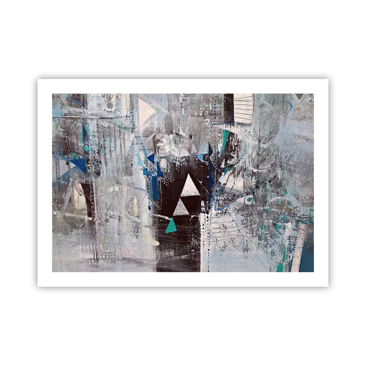 Pôster - A ordem superior dos triângulos - 70x50 cm