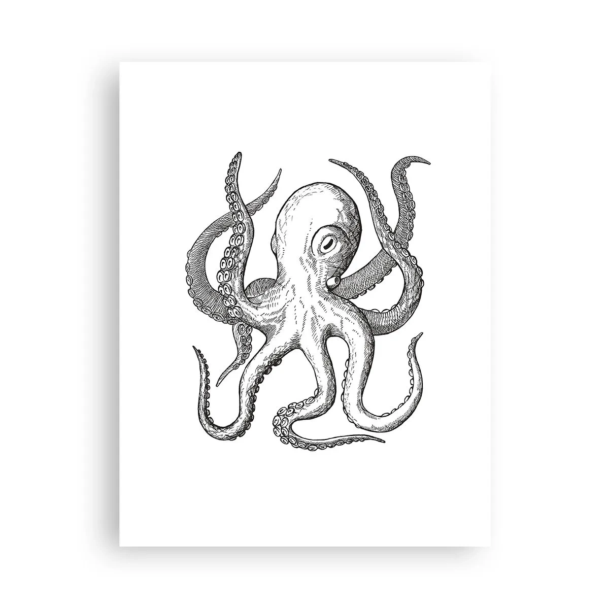 Pôster - Dançando com as ondas - 30x40 cm