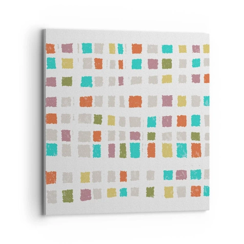 Quadro em tela - Jogo desconhecido - 70x70 cm