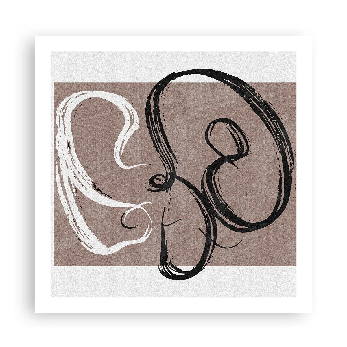 Pôster - Composição – a busca pela plenitude - 60x60 cm