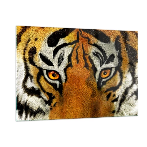 Quadro em vidro - Perigoso e bonito - 120x80 cm