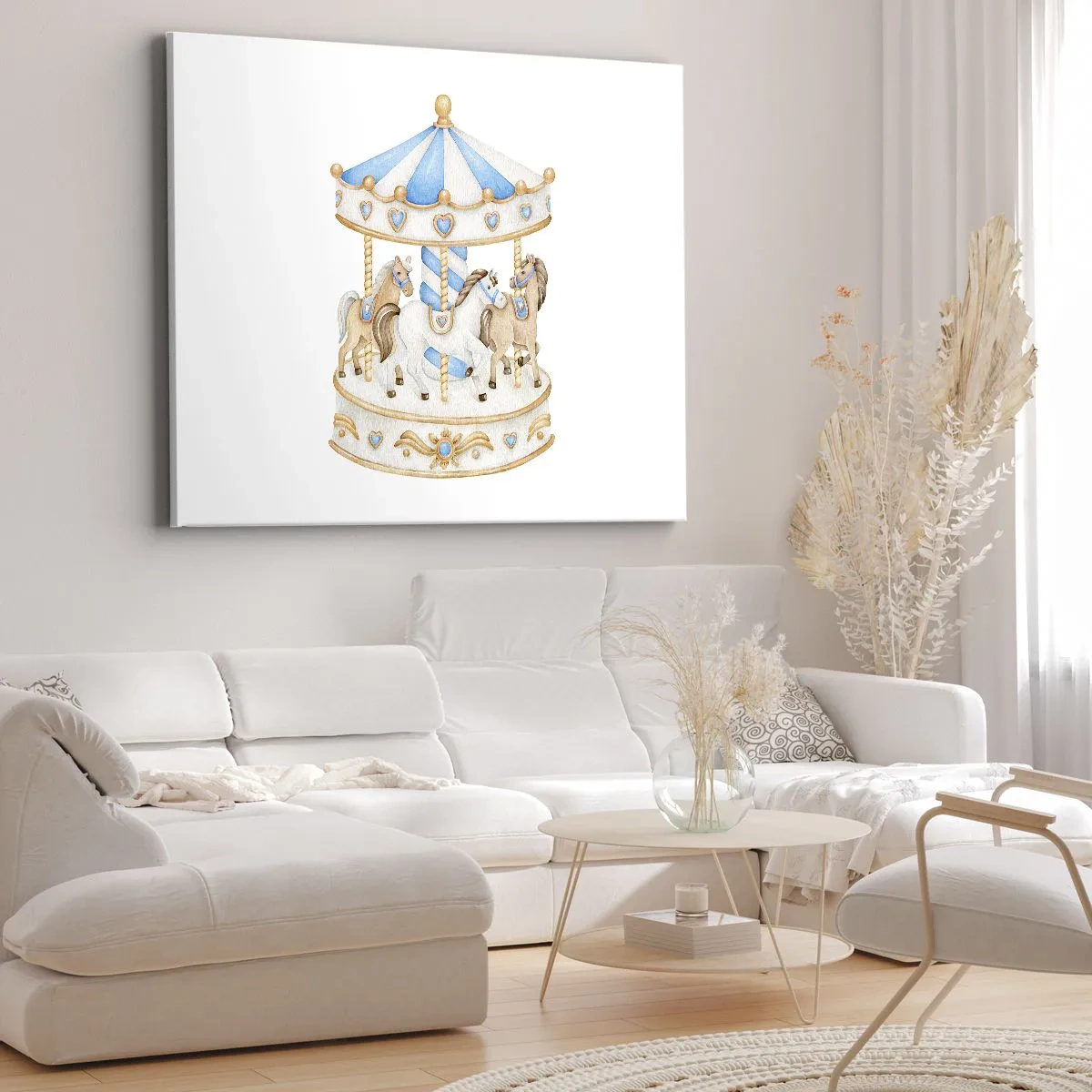 Quadro em tela - Doce infância - 120x80 cm