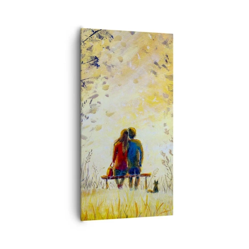 Quadro em tela - Um momento mágico - 65x120 cm