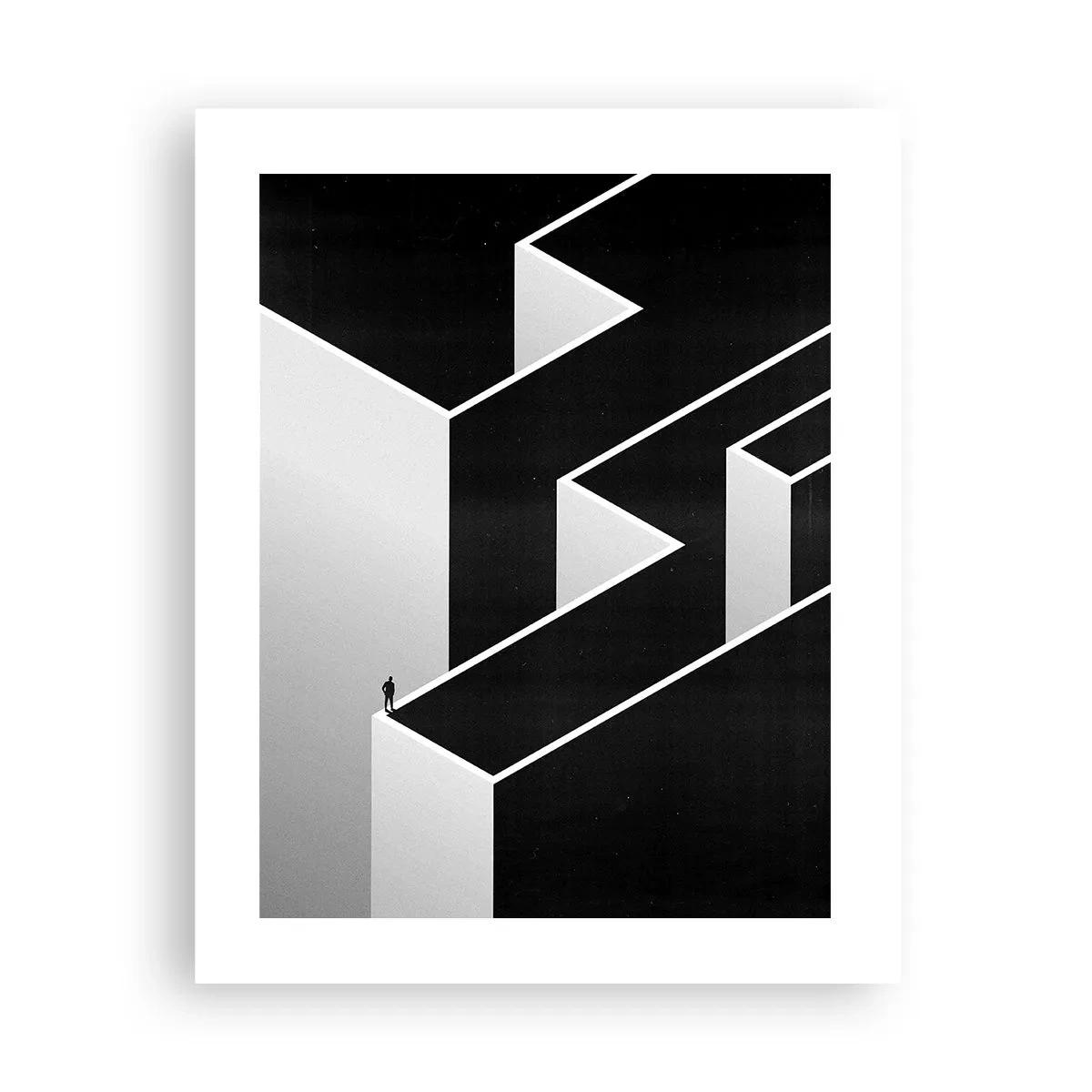 Pôster - Solidão no topo - 40x50 cm