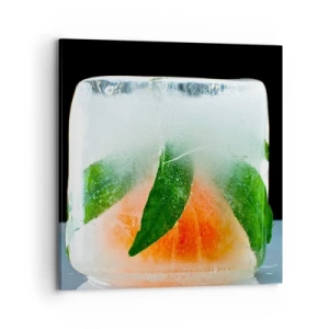 Quadro em tela - Frescor e refresco - 70x70 cm