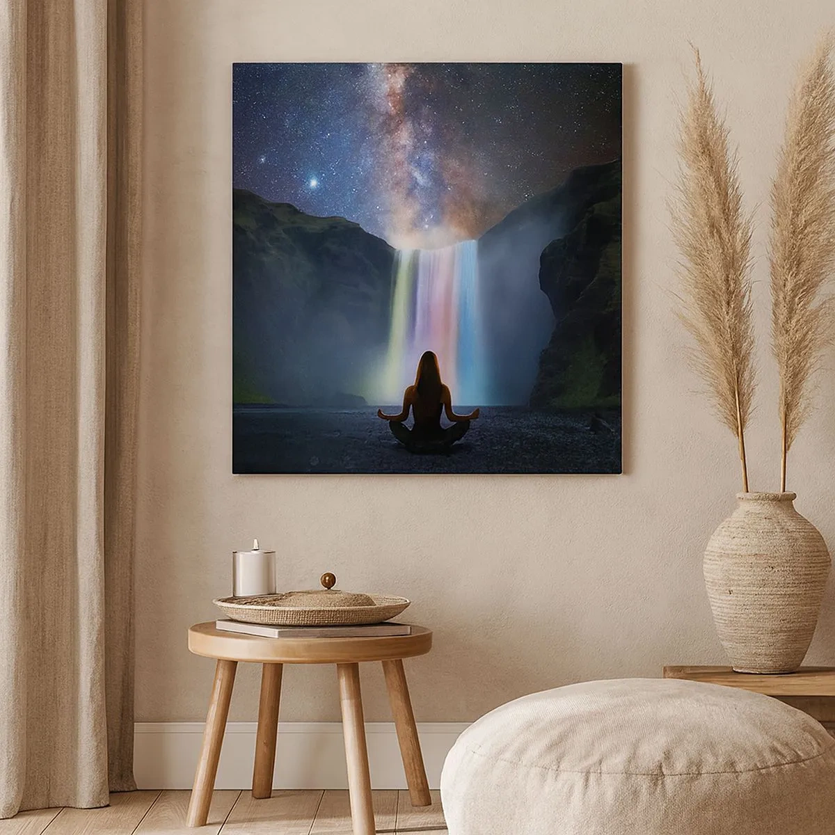 Quadro em tela - Harmonia absoluta - 30x30 cm