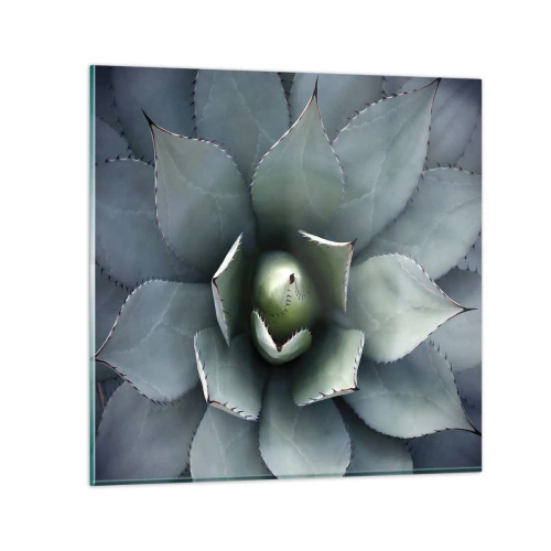 Quadro em vidro - Atrai e adverte - 40x40 cm