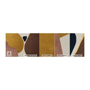 Amostra de Papel de Parede Standard Eco - Abstração – um lugar no espaço - Abstração, Minimalismo, Formas - 100x30 cm