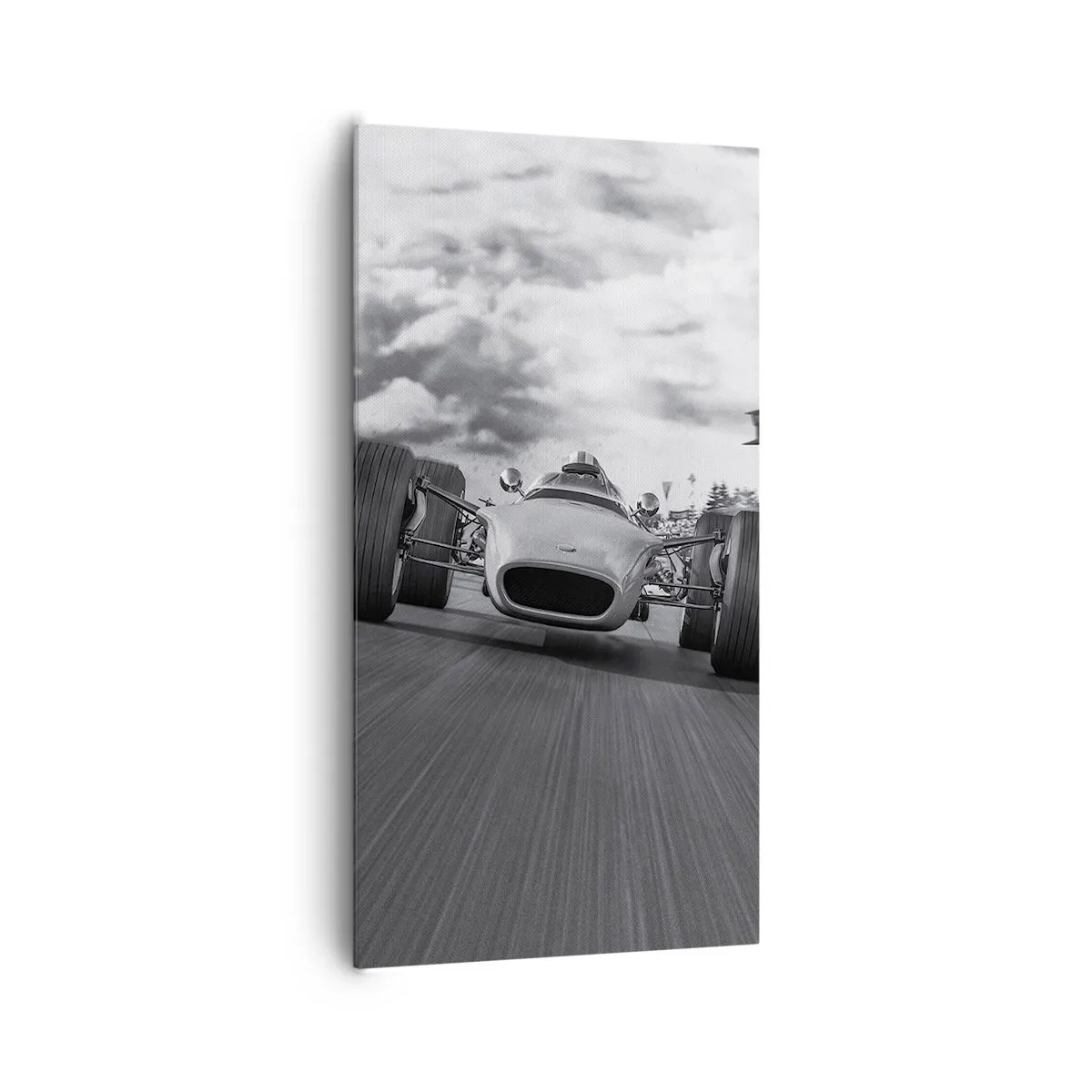 Quadro em tela - O ronco do motor - 65x120 cm