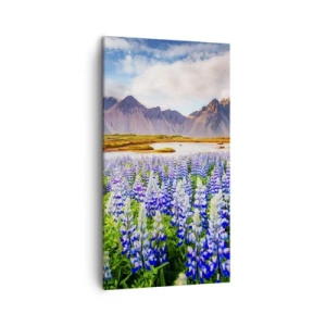 Quadro em tela - Força e severidade ao lado da suavidade - 45x80 cm