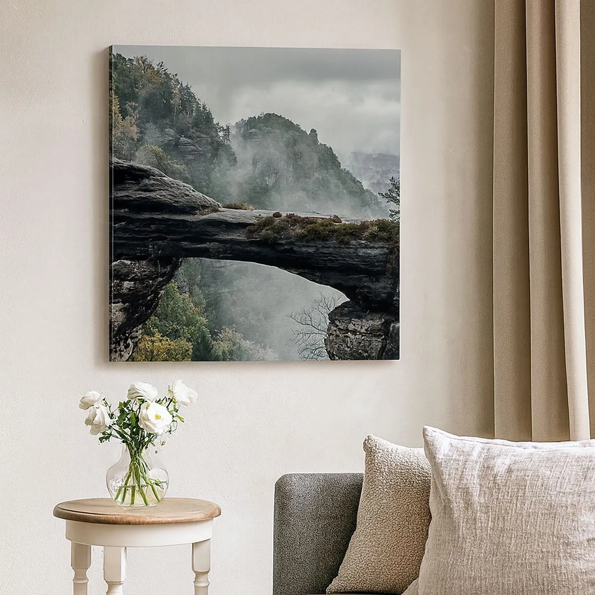 Quadro em tela - A aventura está prestes a começar - 30x30 cm