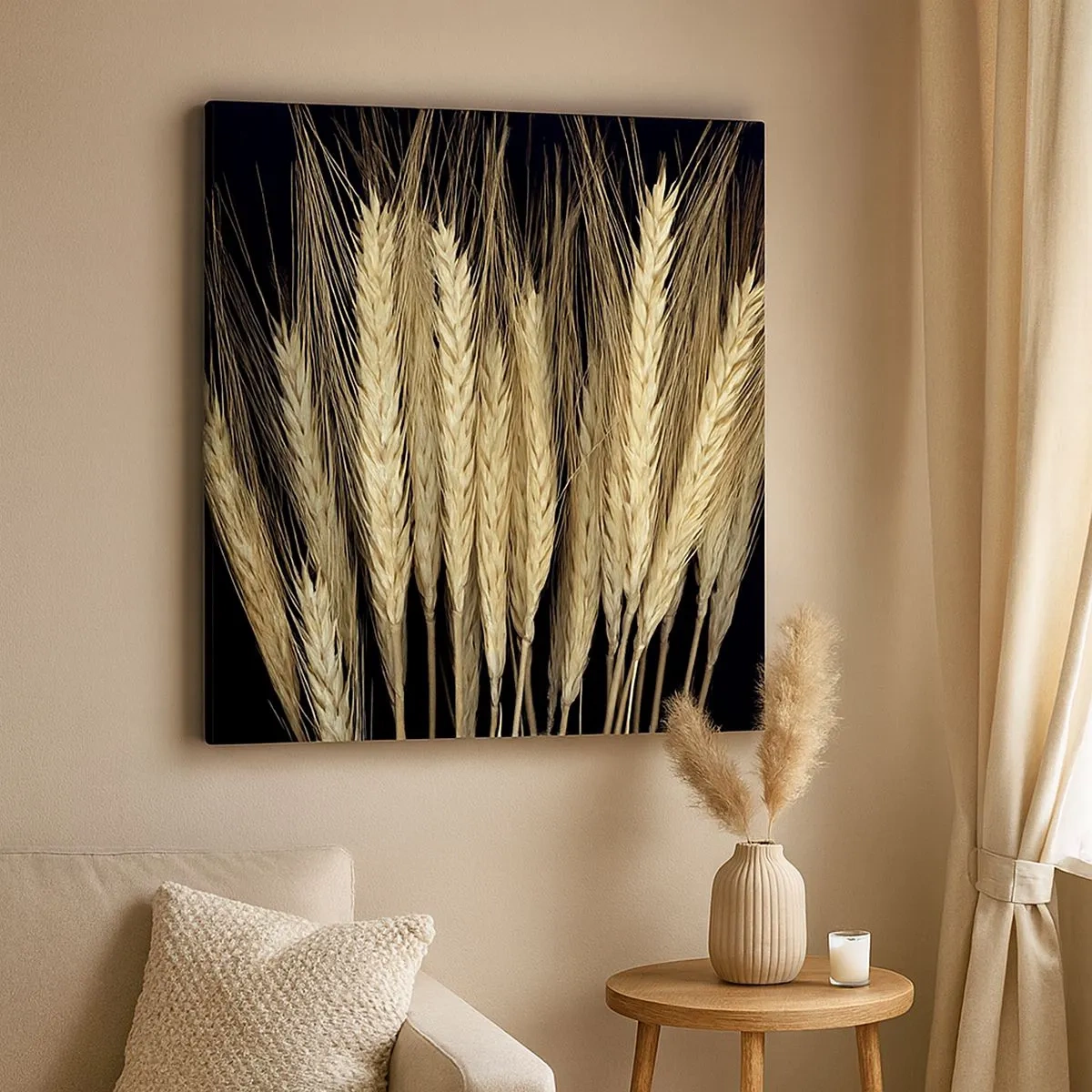 Quadro em tela - Magia rústica - 30x30 cm