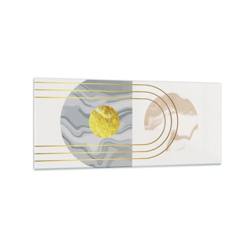 Quadro em vidro - Brilho e claridade - 120x50 cm