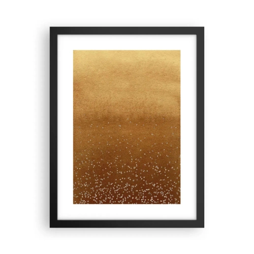 Pôster com moldura preta - O nascimento da luz - 30x40 cm