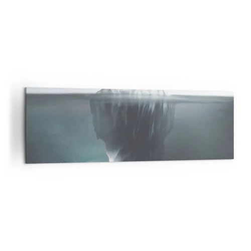 Quadro em tela - Mistério subaquático - 160x50 cm