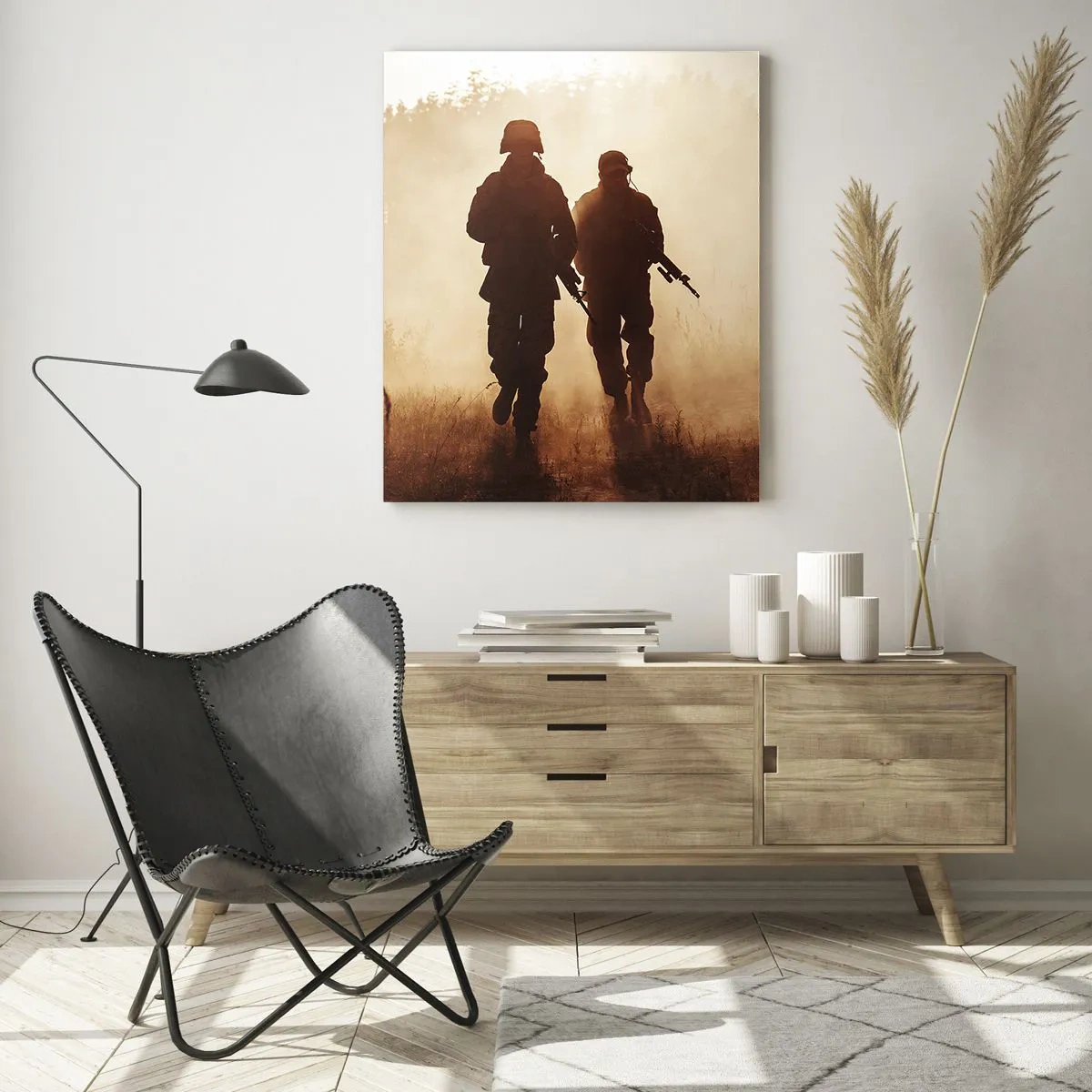 Quadro em vidro - Call of Duty - 80x120 cm