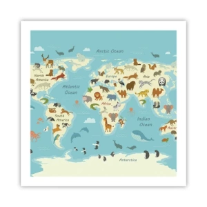 Pôster - Bons vizinhos - 60x60 cm