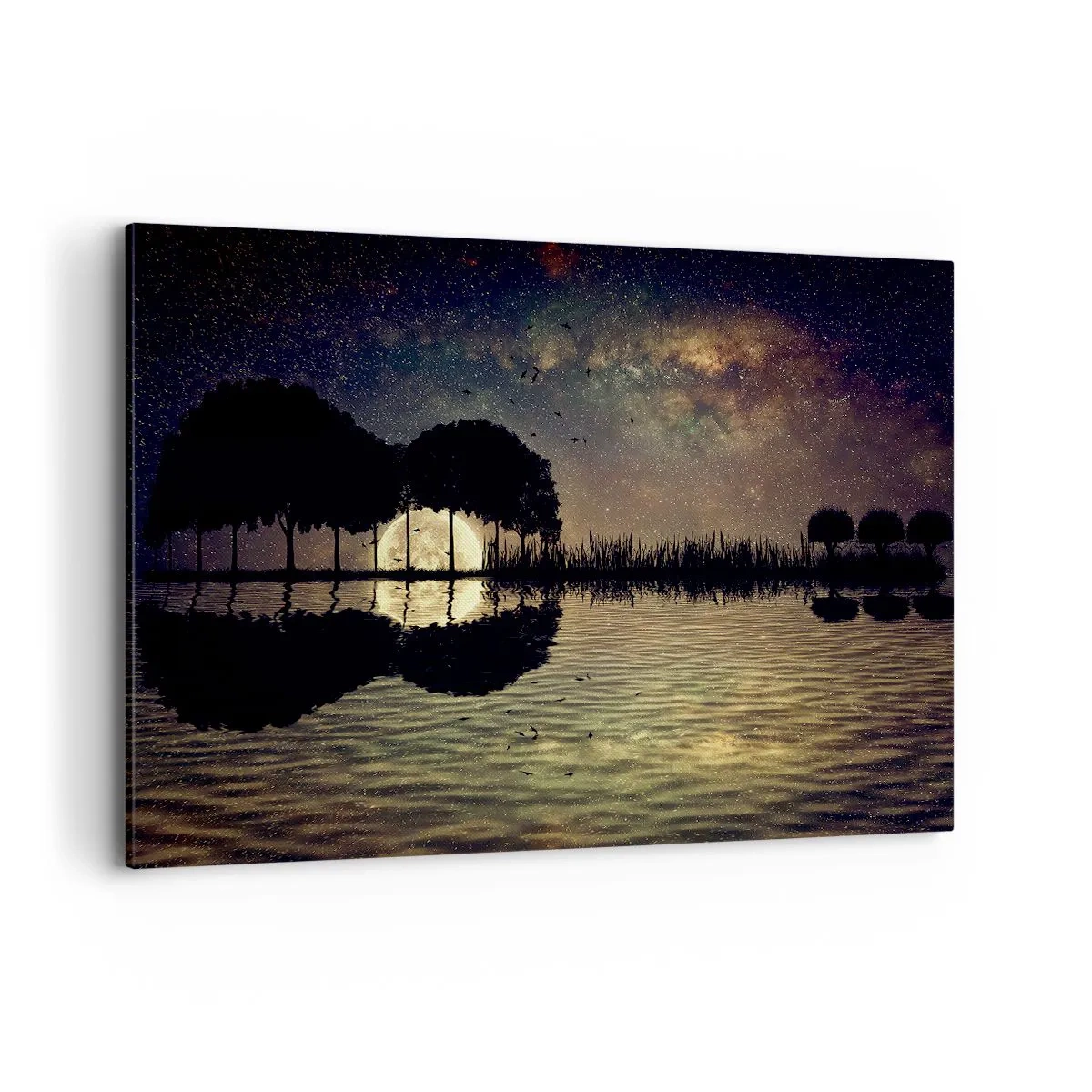 Quadro em tela - Uma noite no Fim do Mundo - 120x80 cm