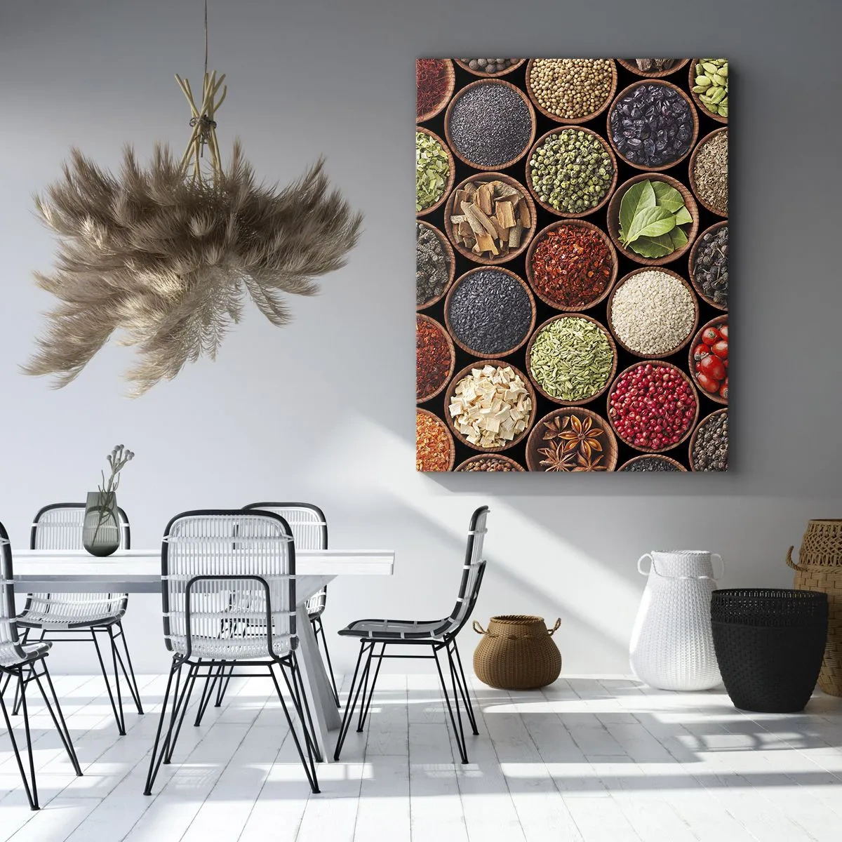 Quadro em tela - Todos os sabores do mundo - 50x70 cm