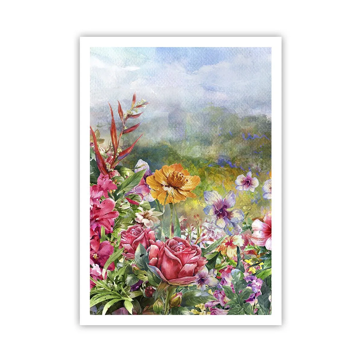 Pôster - O jardim que enlouqueceu - 70x100 cm
