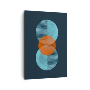 Quadro em tela - Obras de arte simétricas - 70x100 cm