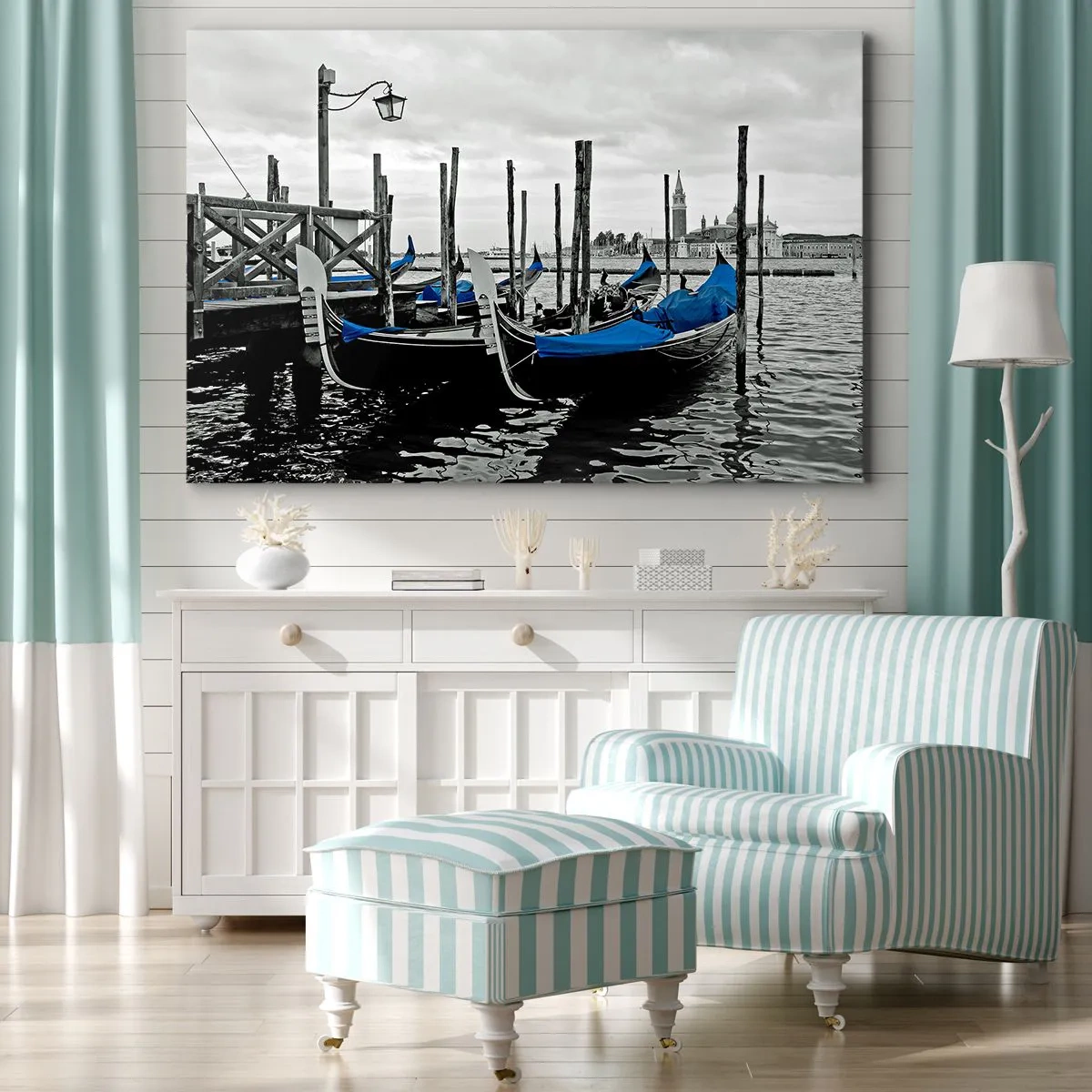 Quadro em tela - Veneza pensativa - 100x70 cm