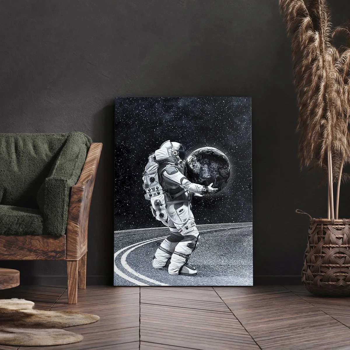 Quadro em tela - Na Via Láctea - 50x70 cm