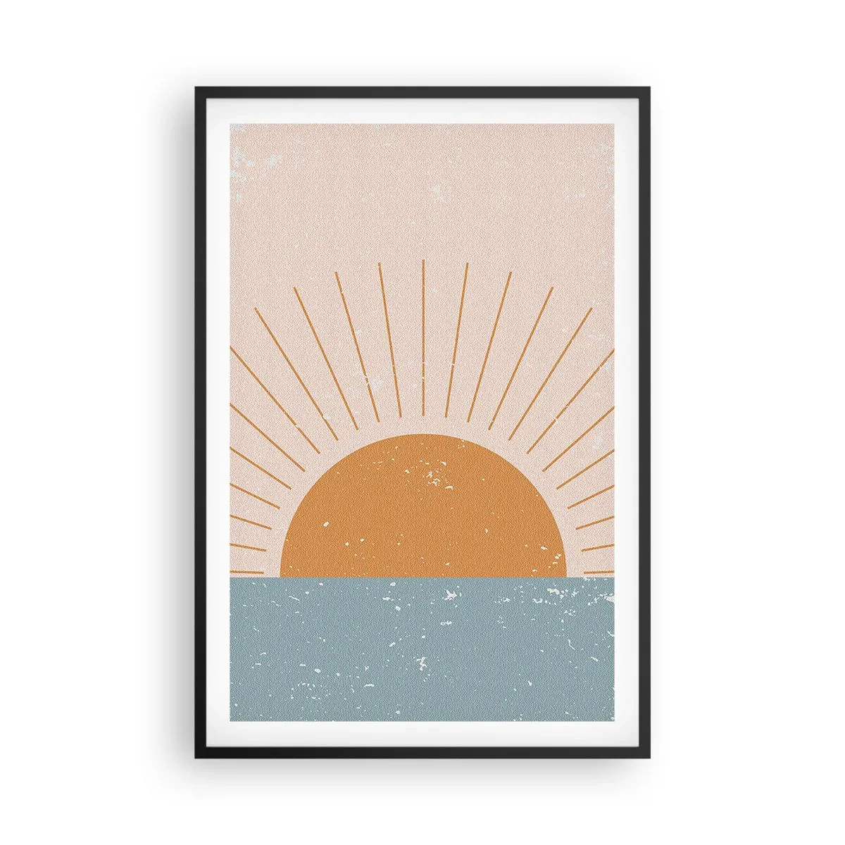 Pôster com moldura preta - Um milagre diário - 61x91 cm