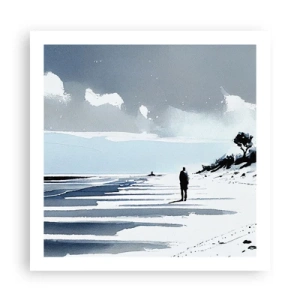 Pôster - Sozinho - 60x60 cm