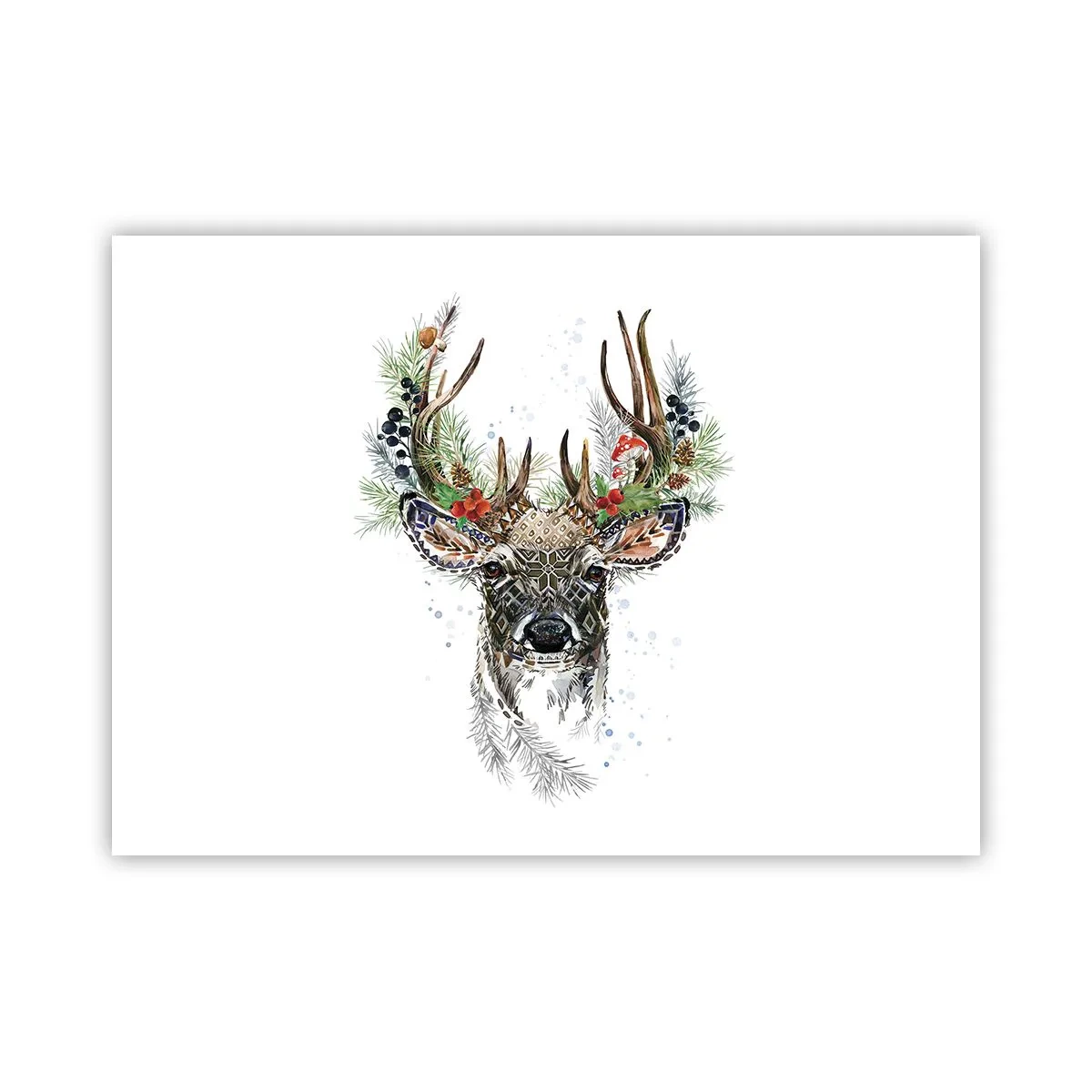 Pôster - Num manto festivo - 70x50 cm