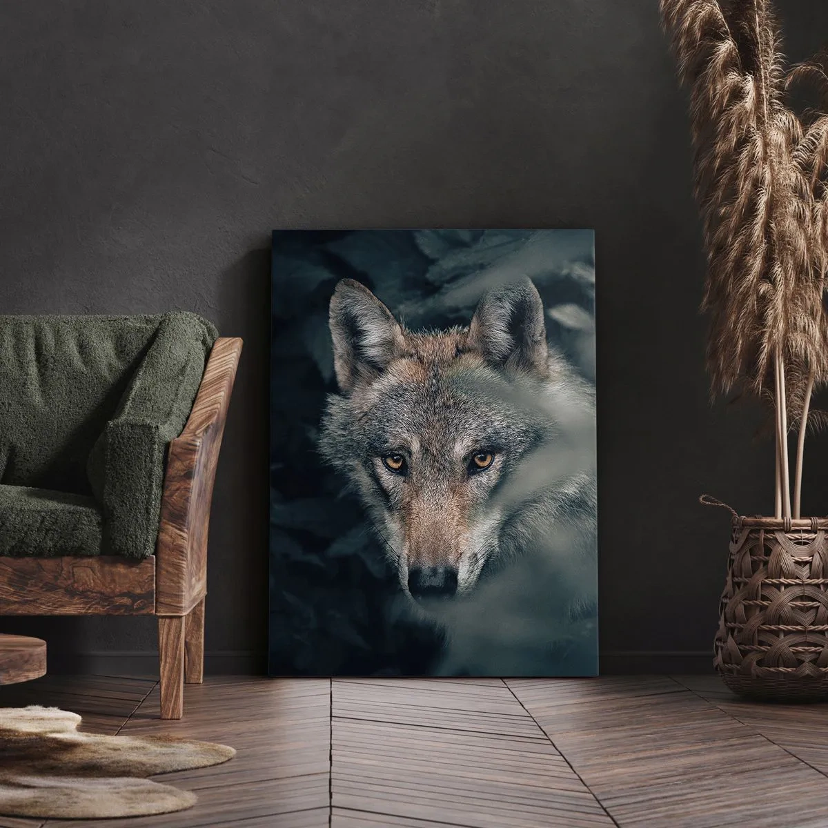 Quadro em tela - Caçador - 50x70 cm