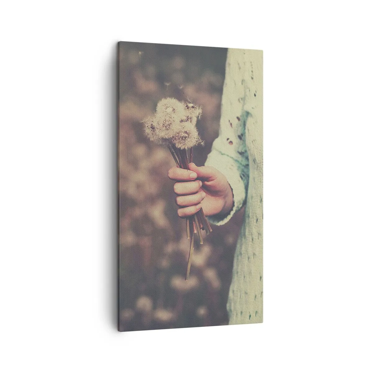 Quadro em tela - Fique com isto, por favor - 45x80 cm