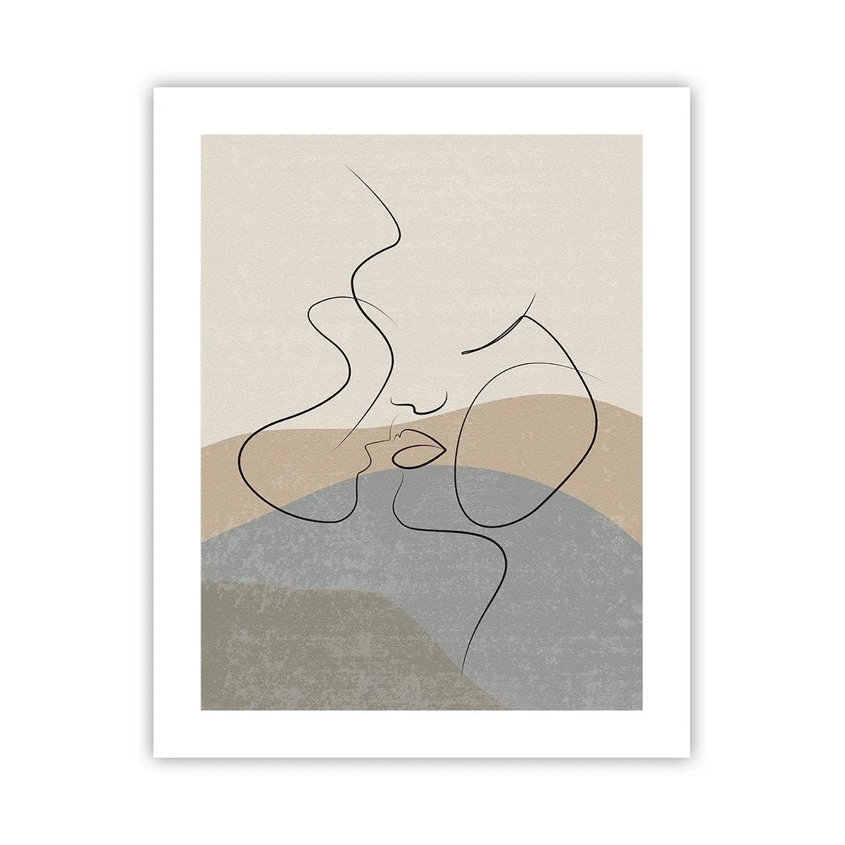 Pôster - Como uma pincelada - 40x50 cm