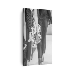 Quadro em tela - Um desfile estiloso - 45x80 cm