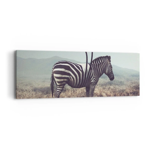 Quadro em tela - Atenção! Falha - 90x30 cm