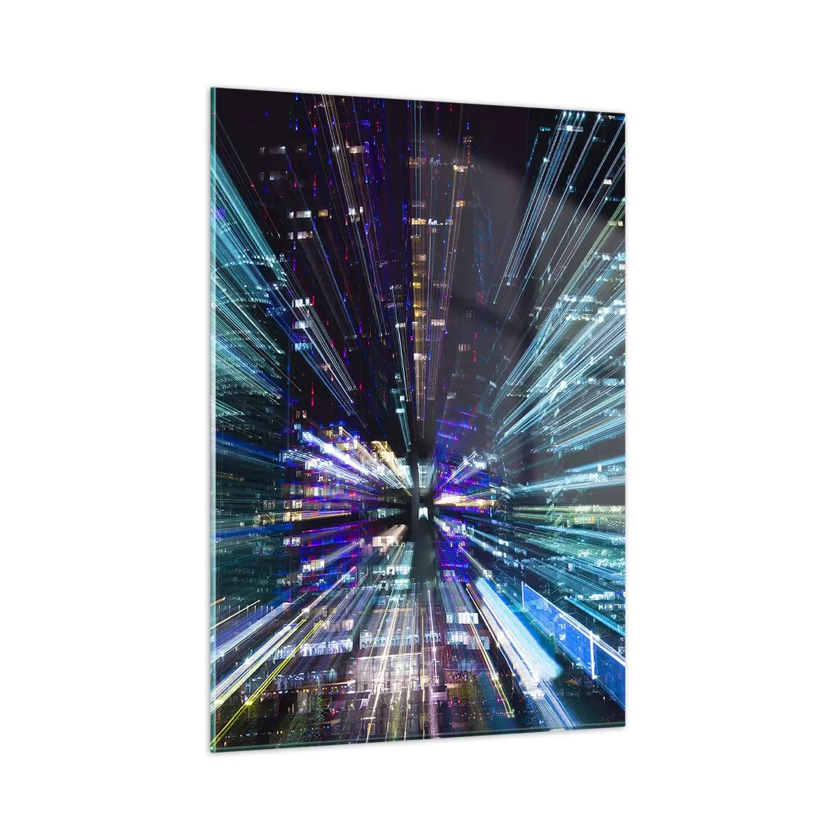 Quadro em vidro - Transição para o hiperespaço - 50x70 cm